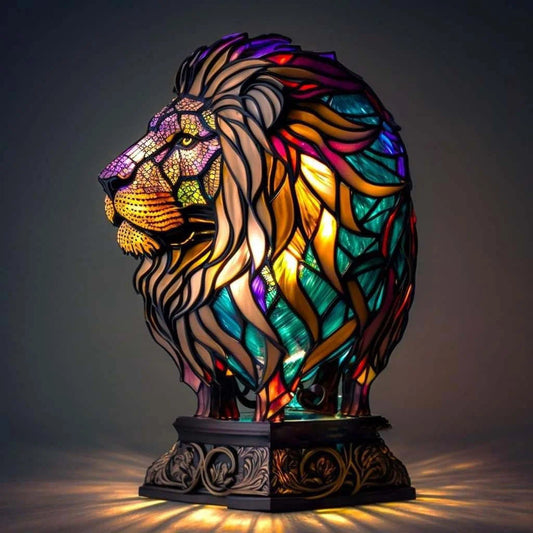 Simba | Renkli büyülü aslan lambası